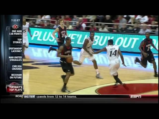 Sean Kilpatrick Block on SportsCenter Top 10