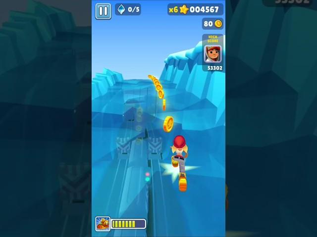 Subway surf game  #gaming #apt #subwaysurfers #shorts