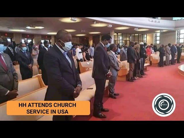 HH sings at SDA Church in the USA