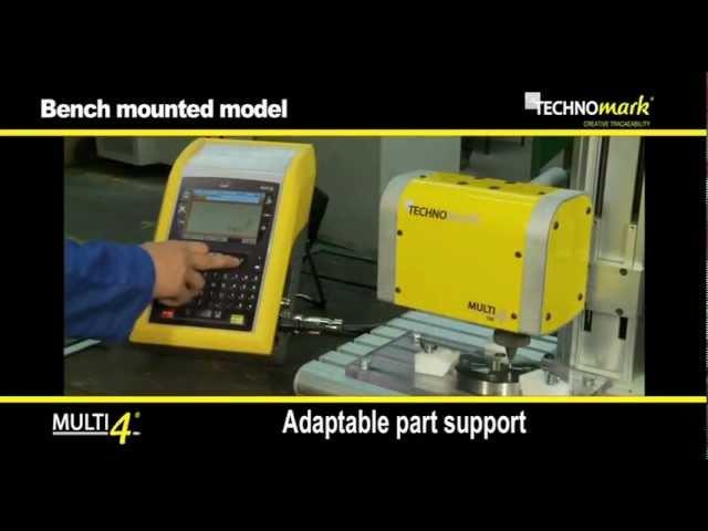 Technomark: new generation of "Multi4 BENCH" dot peen marking machine!