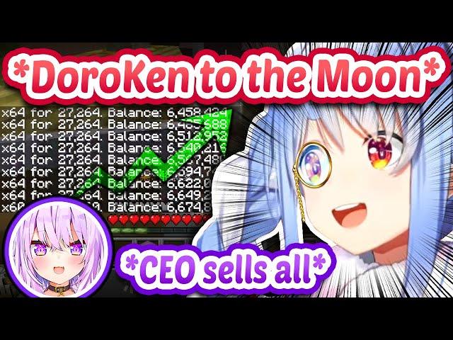 Pekora Makes *MILLIONS* From DoroKen Stocks, HoloGirls LOSE THEIR MIND! 【ENG Sub Hololive】