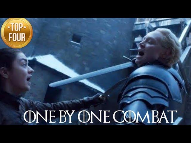 Top 4 one by one combat in game of thrones part -2 | every one by one combat in  game of thrones got