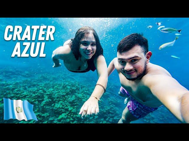  Encontramos un PARAÍSO ESCONDIDO en GUATEMALA | Crater Azul Peten