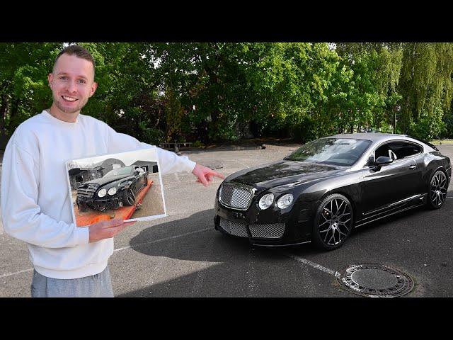 Ich habe selber meinen verunfallten Bentley Mansory wieder aufgebaut!