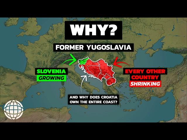 Why Every Former Yugoslavia Country Is Shrinking Except For Slovenia