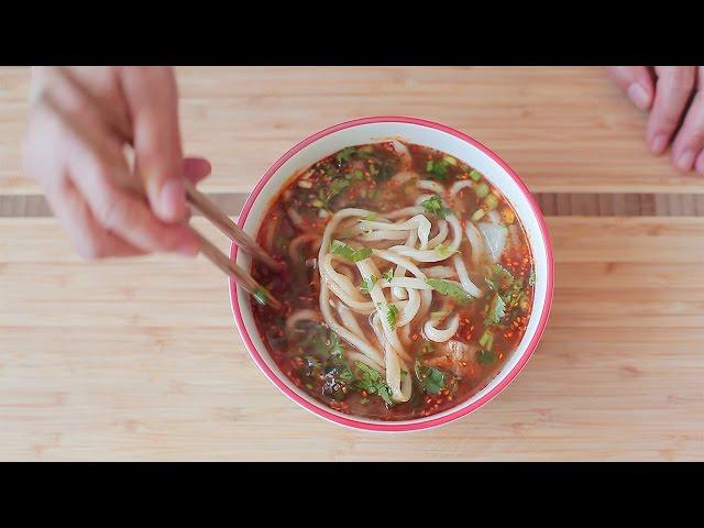 How to Make Chinese Hand Pulled Noodles