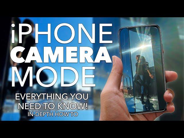 HOW TO USE YOUR iPHONE CAMERA!  In-Depth Tutorial of the Photo Mode on iOS!