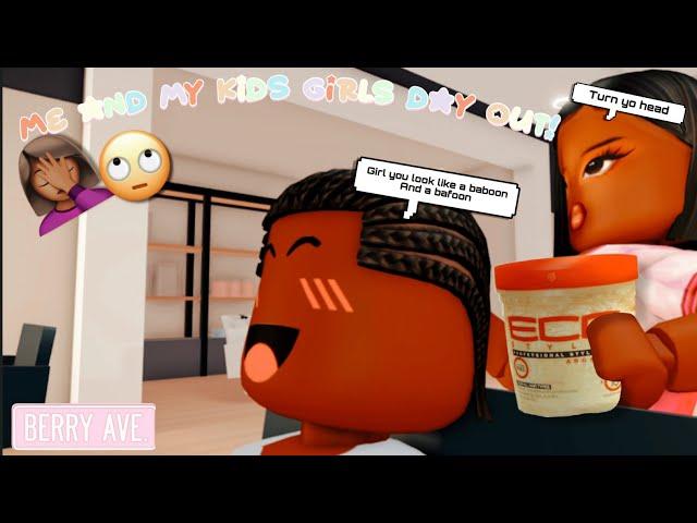 GIRLS DAY IN BERRY AVENUE! *aliyah roasting the salonist?* | BERRY AVENUE ROLEPLAY *Roblox roleplay*