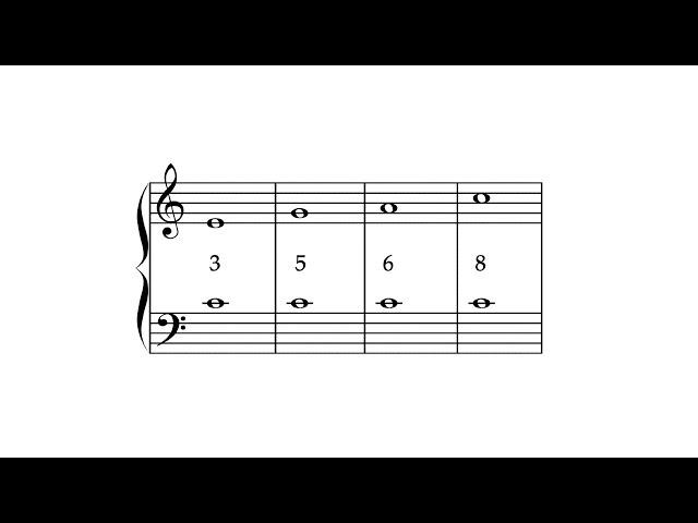 Learn 1-1 counterpoint in under 3 minutes