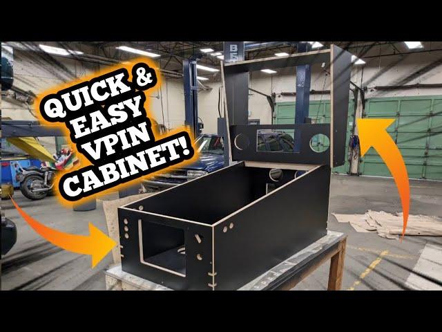 How to build a flatpack vpin cabinet