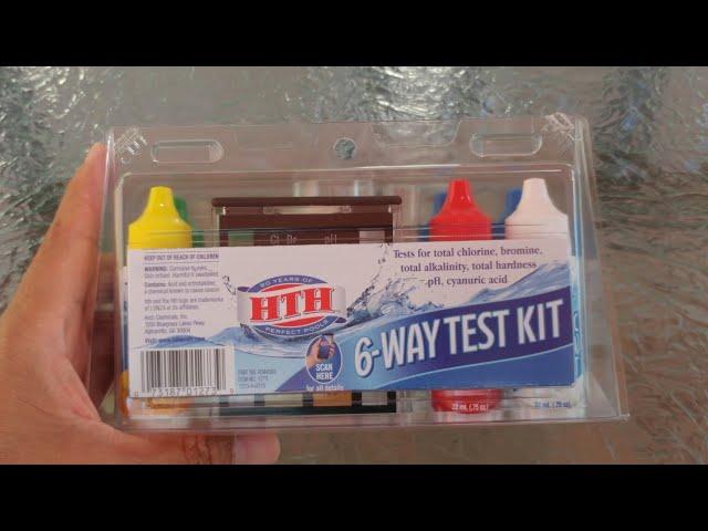 HTH 6 Way Test Kit Unboxing and Review