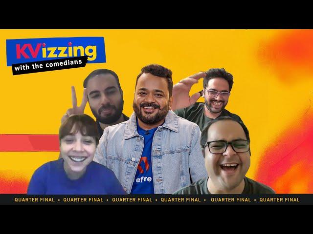 KVizzing with the Comedians Visual Edition QF2 I Quiz I Quizzing I Quiz Show I Trivia I Kumar Varun