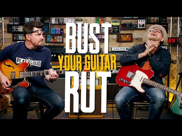 Bust That Guitar Playing Rut! [10 Things To Try Now!]