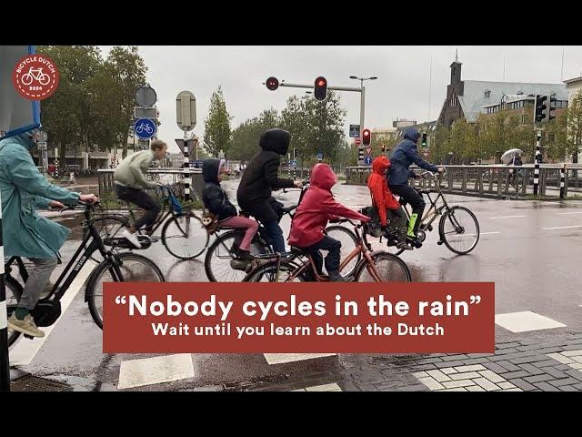 Nobody cycles in the rain