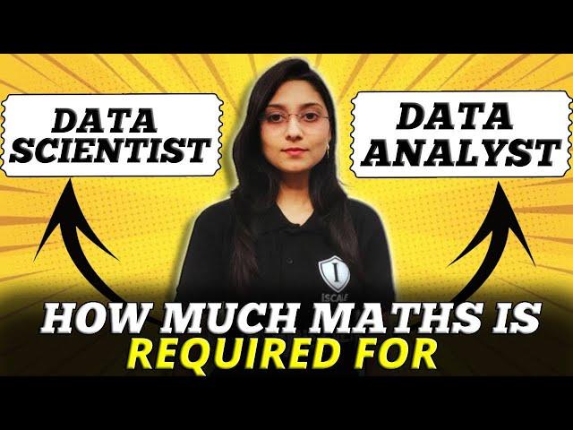 Importance of Maths in Data Science and Data Analytics by @theiScale | #theiscale #datascience