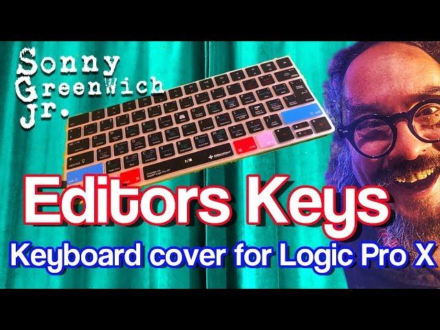 Editors Keys - Apple Magic Keyboard cover for Logic Pro X