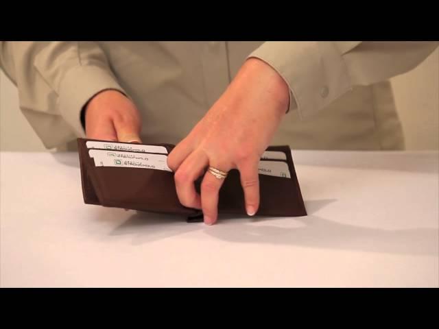 Identity Stronghold Secure Wallet Bi Fold 12 slot Overview RFID Blocking