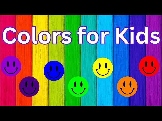 Colors for Kids to Learn || Must Know Colors || Color Recognition