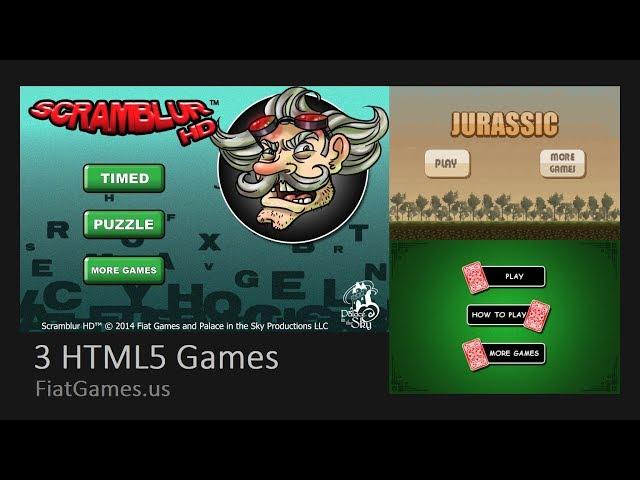 GameMaker HTML5 Games | FiatGames