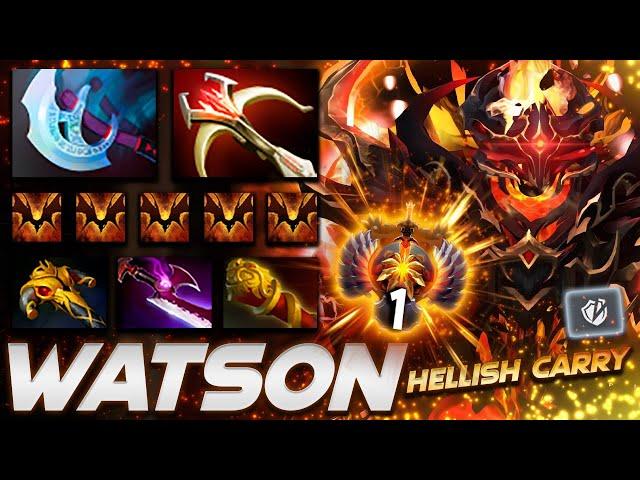 Watson Shadow Fiend Top 1 Rank Nevermore - Dota 2 Pro Gameplay [Watch & Learn]