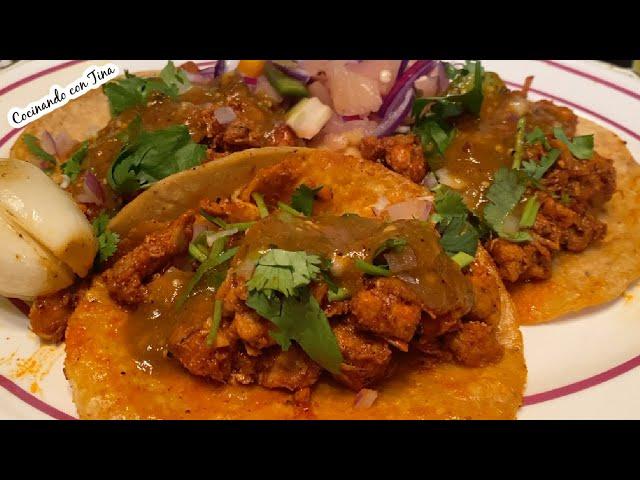 LOS MEJORES TACOS AL PASTOR TIPS Y SECRETOS REVELADOS |COCINANDO CON TINA