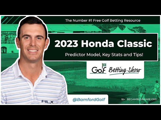 The HONDA CLASSIC 2023 - Golf Betting Tips