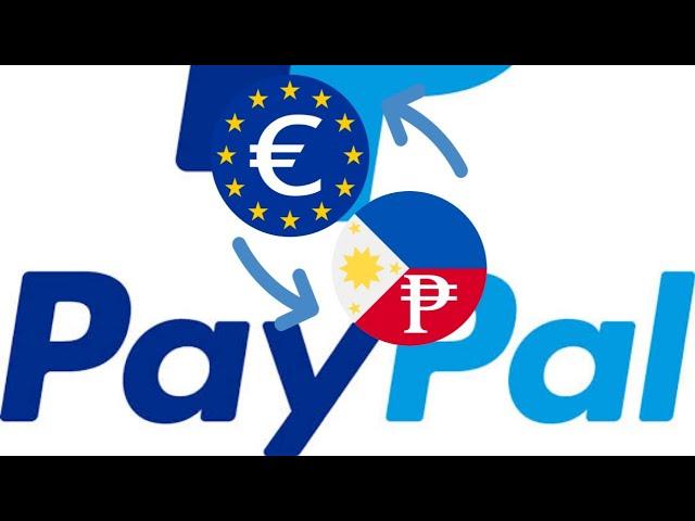 Convert EURO currency into PESO in PayPal