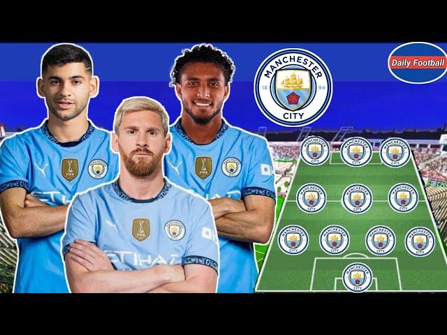 Man City's Lineup In January Transfers 2025  Ft. Messi, Ederson & Romero  Man City News Today 