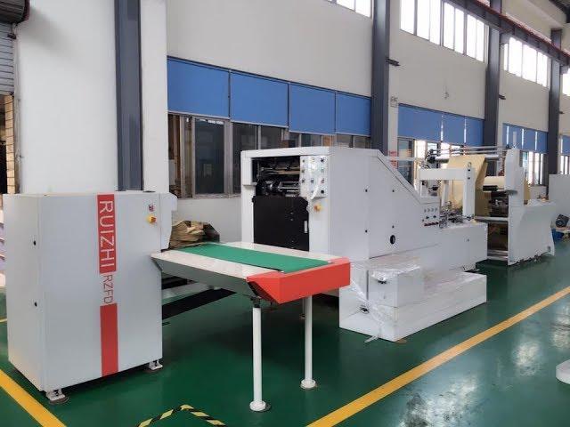 máquina de bolsas de papel para chile cliente