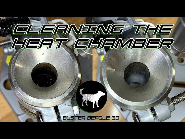 Clean the Heat Chamber on the Buster Beagle 3D Injection Molding Machine