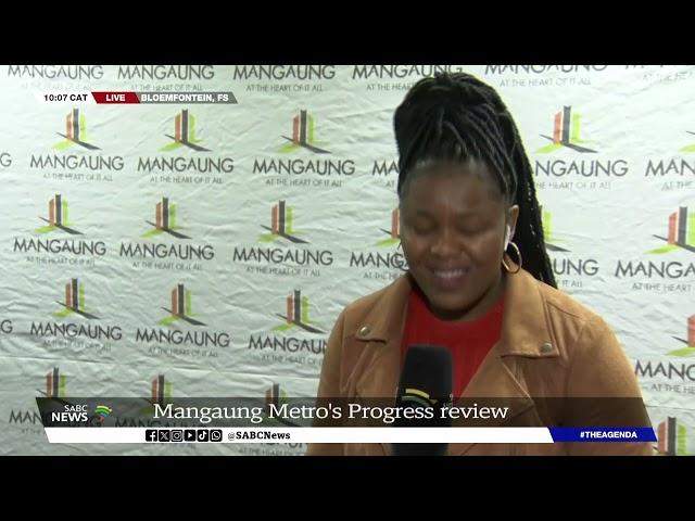 Free State MEC for COGTA, Saki Mokoena is on an oversight visit in Mangaung metro