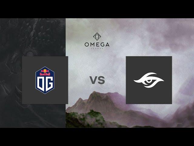 Secret vs OG - Grandfinals Map1 | Eu-VODs | WePlay! OMEGA League