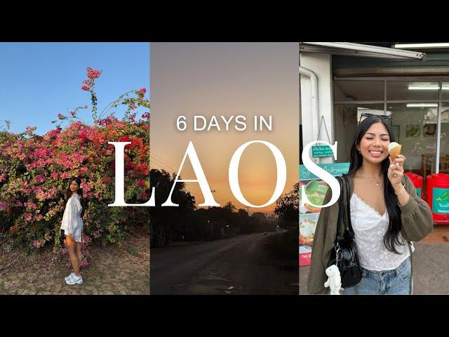 you need to visit this country   LAOS travel vlog, everything I did & ate +prices!