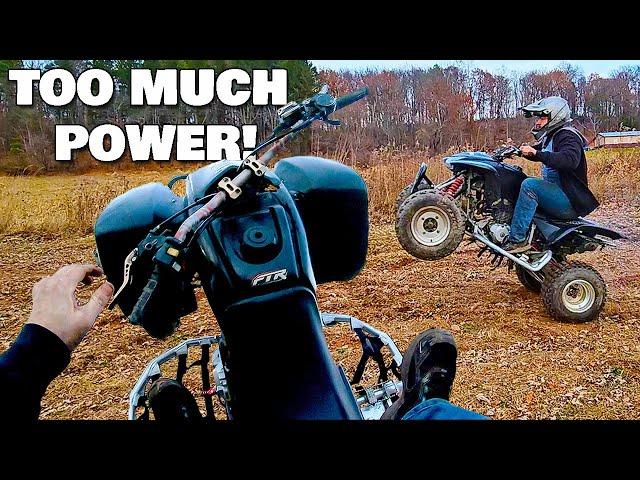 This $500 Honda 400ex Got The Best of Me... (Seller Sold me a Clapper w/INSANE POWER!)