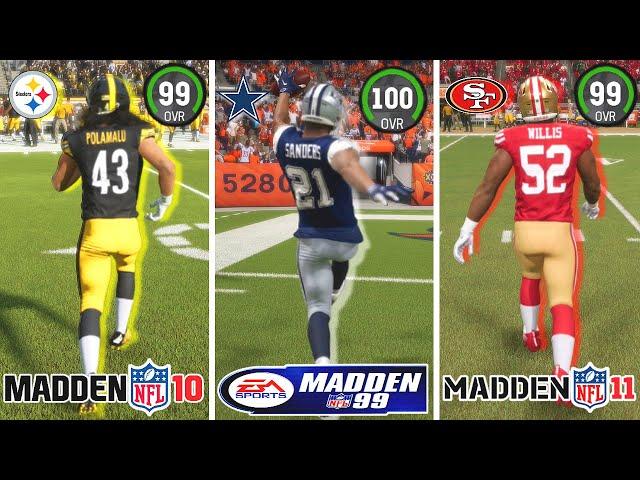 What If Every Team Had Their BEST Defensive Player In Madden History?