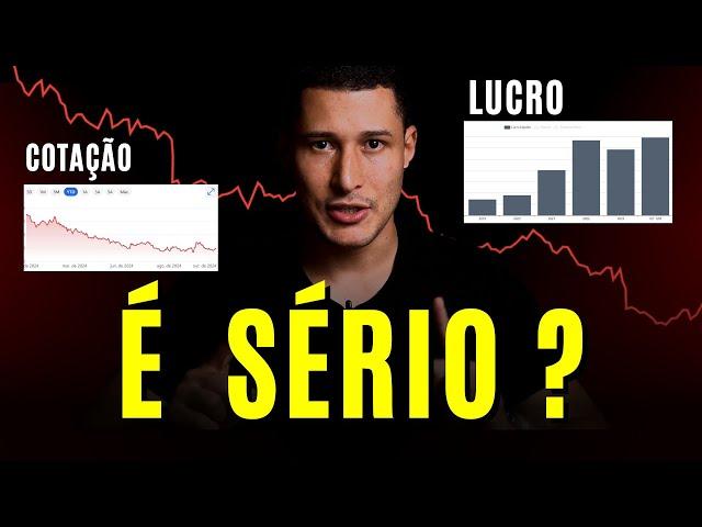 5 Ações em QUEDA com LUCROS CRESCENDO! (Hora de comprar?)