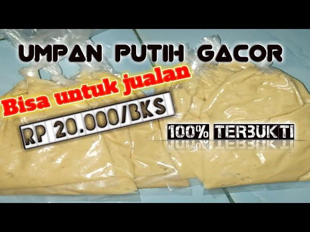 UMPAN PUTIH ANTI BONCOS PASTI BIKIN JOSS