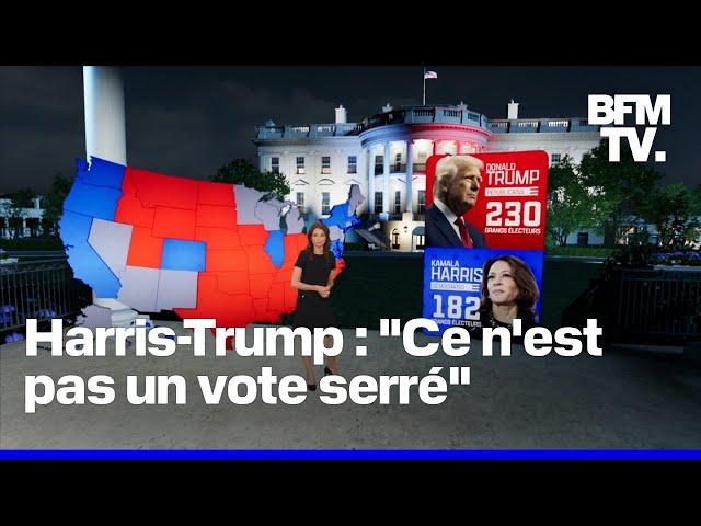 Élection américaine: Donald Trump remporte l'État-clé de Caroline du Nord, le point sur le duel