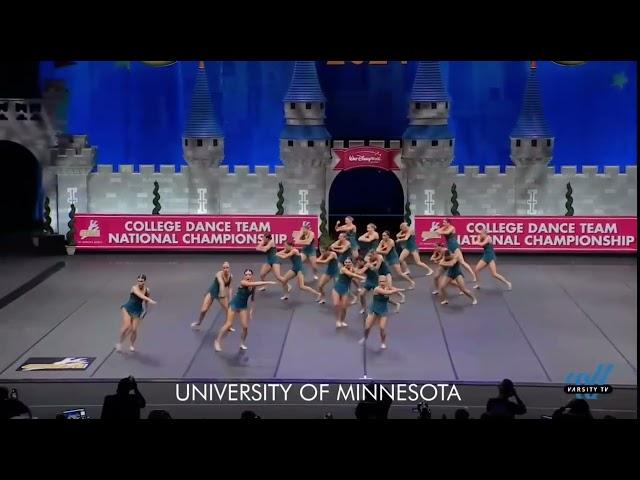 University of Minnesota Dance Team Jazz 2024 DREAM ON - Semifinals College Nationals