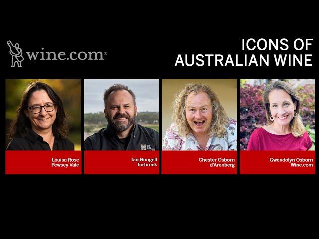 Wine.com Presents Icons of Australian Wine - Virtual Wine Tasting At Home