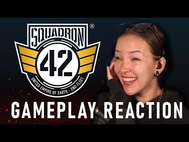 Squadron 42 Gameplay Reveal  EMOTIONAL REACTION from Star Citizen Veteran