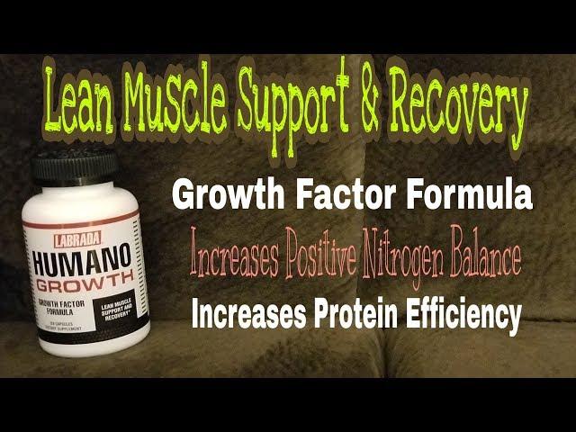 HUMANO Growth | Lean Muscle Support & Recovery | LABRADA Nutrition