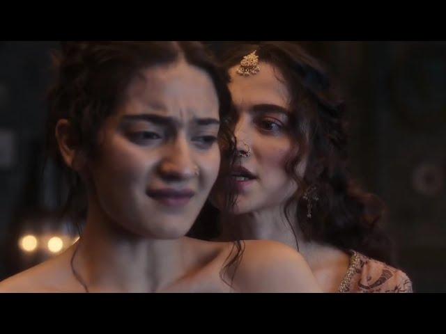 Heeramandi Hot Scene Manisha| Aditi Rao| Sonakshi | Sanjay Leela Bhansali |@NetflixIndiaOfficial