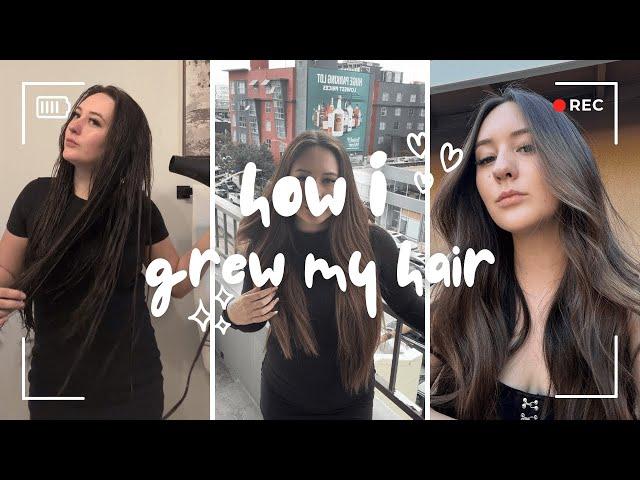 how a simple hair routine made me see results in hair growth (30 inches)