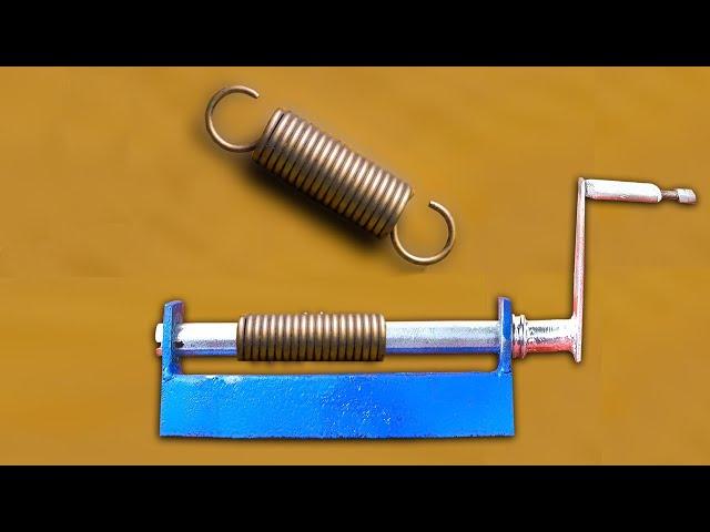 Spring Making with Incredible Technique | How to Make a Spring at Home | Homemade Springs