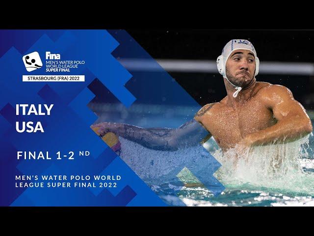 ITALY vs USA | Gold Medal Match | FINA Men's Water Polo World League Super Final 2022