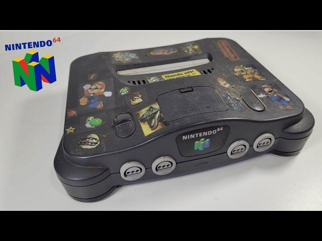 Restored This Junk Nintendo 64 retro N64 Console Restoration