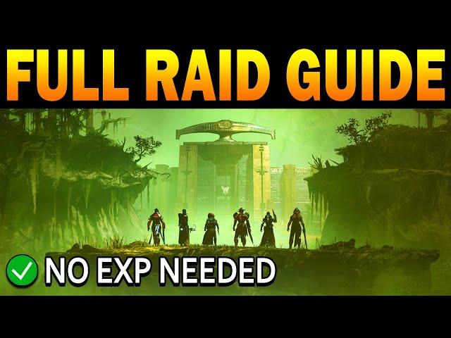 Vow of the Disciple Raid: COMPLETE BEGINNER'S GUIDE!  (Destiny 2 the Witch Queen)