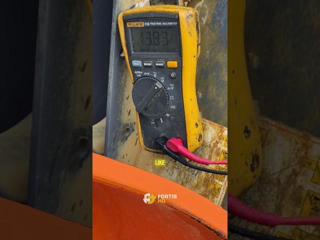 Alternator Running Hotter Than The Exhaust – #mechanic #heavyequipment @slowaf_12v