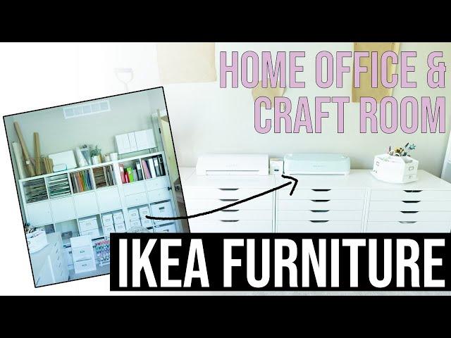 Home Office and Craft Room All in One | Room Remodel